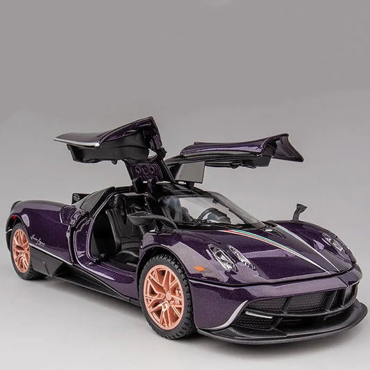 1:32 Pagani Huayra Dinastia Alloy Racing Car Model Diecast & Toy Vehicles Metal Toy Car Sound Light Collection Boy Toys Gift