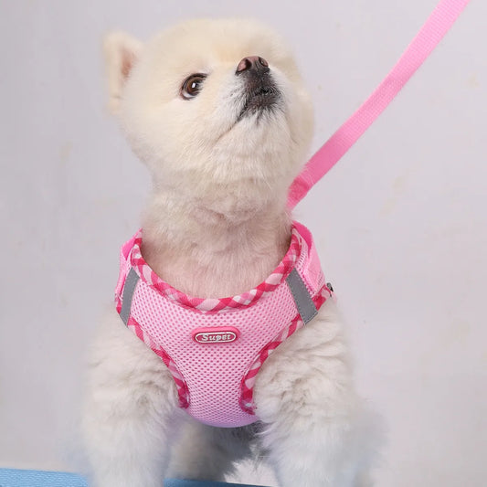 1pc Dog Harness, Anti-Pull, Pet Harness, Adjustable, Easy to Control, Suitable for Small, Medium Dogs